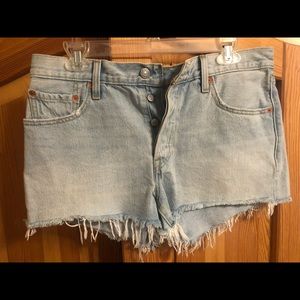 Levi’s denim shorts -